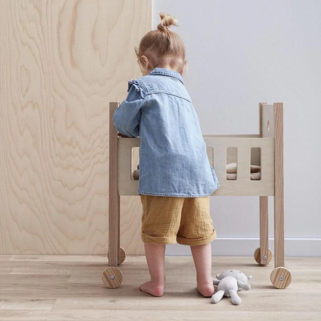 Kids Concept Poppenbed Nature 1000403 - Babypop