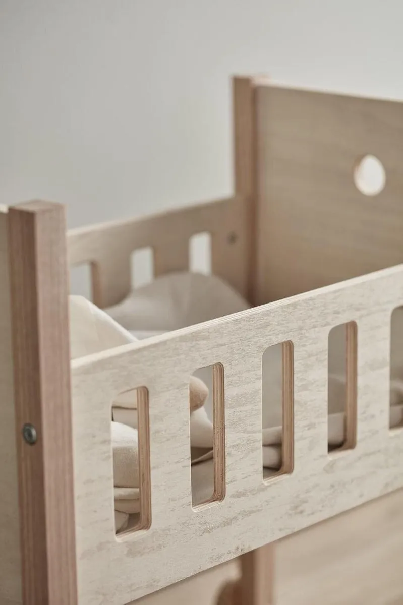 Kids Concept Poppenbed Nature 1000403 - Babypop