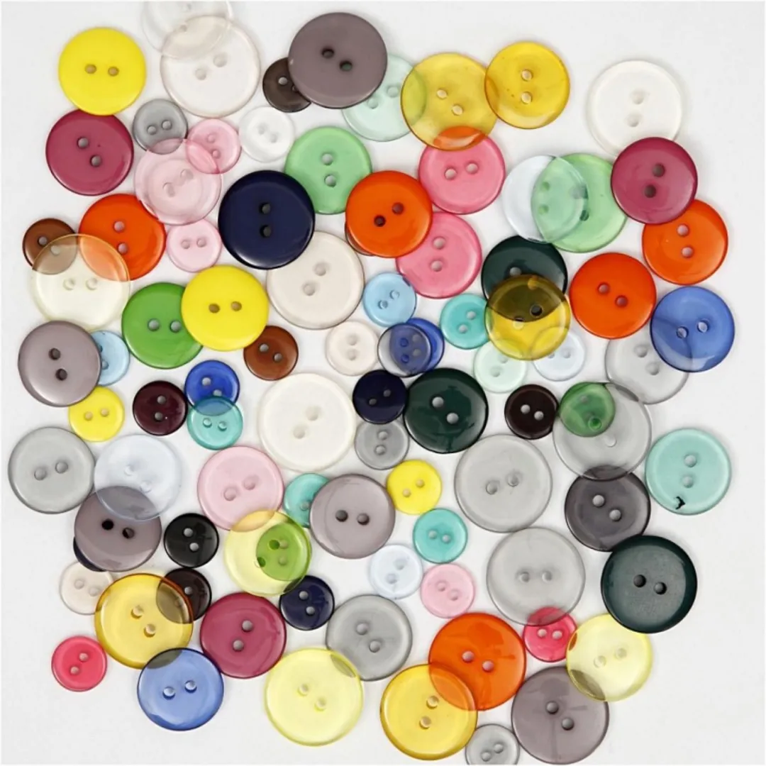 Creativ Company Knopenmix 800 Stuks - 150cm - Divers