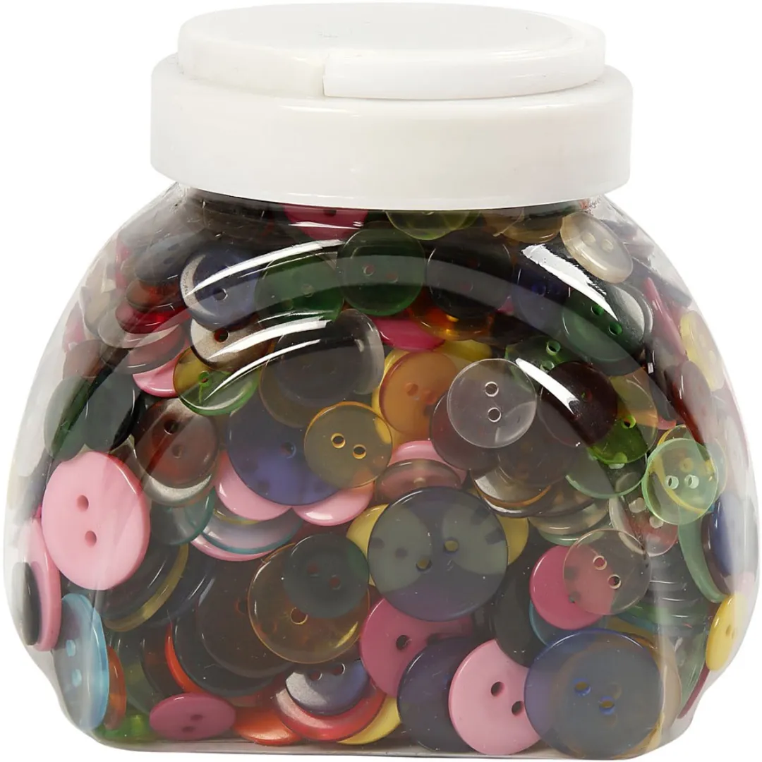 Creativ Company Knopenmix 800 Stuks - 150cm - Divers