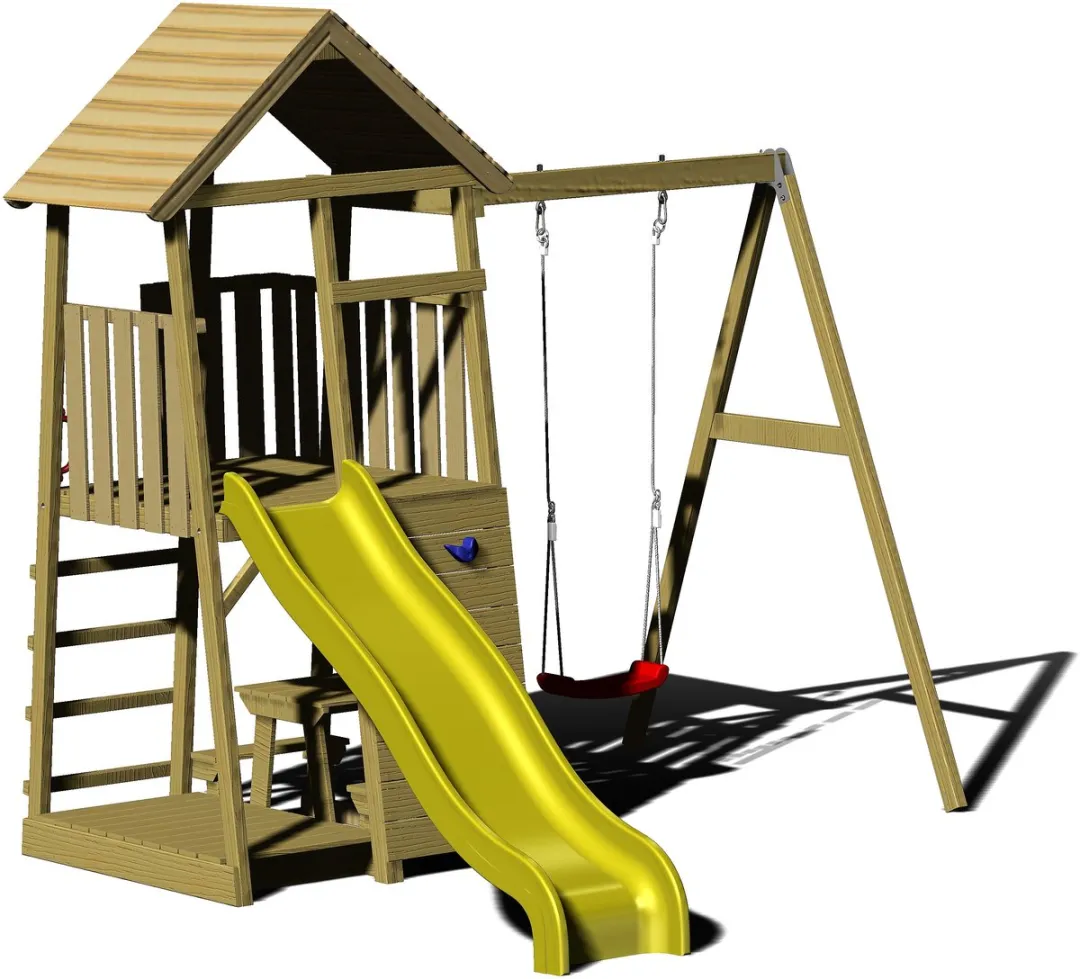 Wendi Toys Houten Speeltoren Pelikaan WTJ7