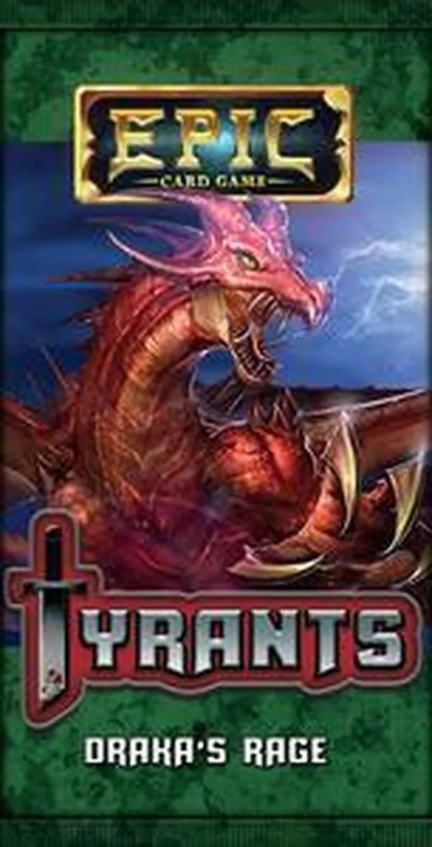 White Wizard Games Epic Card Game Draka's Rage - 2-4 Spelers