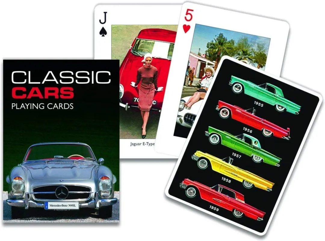 Piatnik Klassieke Auto's Speelkaarten 900189