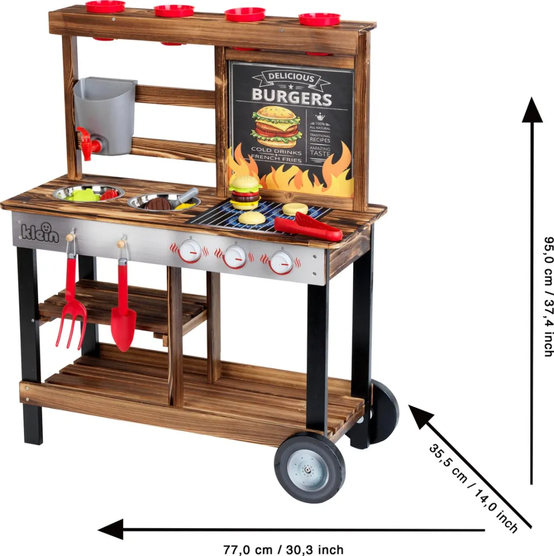Klein Toys Beach Picnic BBQ Zomerkeuken - Multicolor