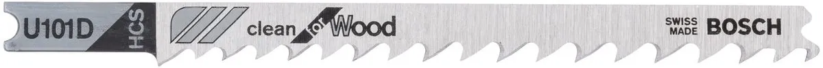 Bosch Decoupeerzaagblad U 101 D Clean for Wood