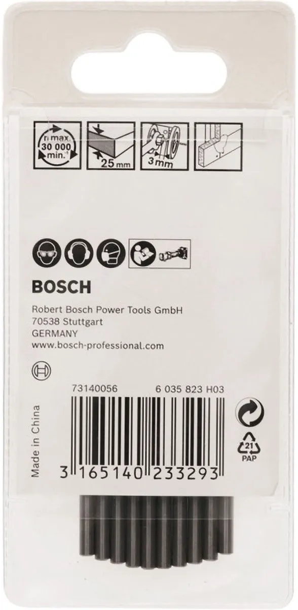 Bosch Zaagtips Gipsplaten 2608620201 - 10 Stuks