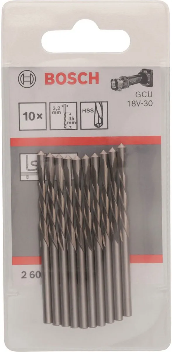 Bosch Zaagtips Gipsplaten 2608620201 - 10 Stuks