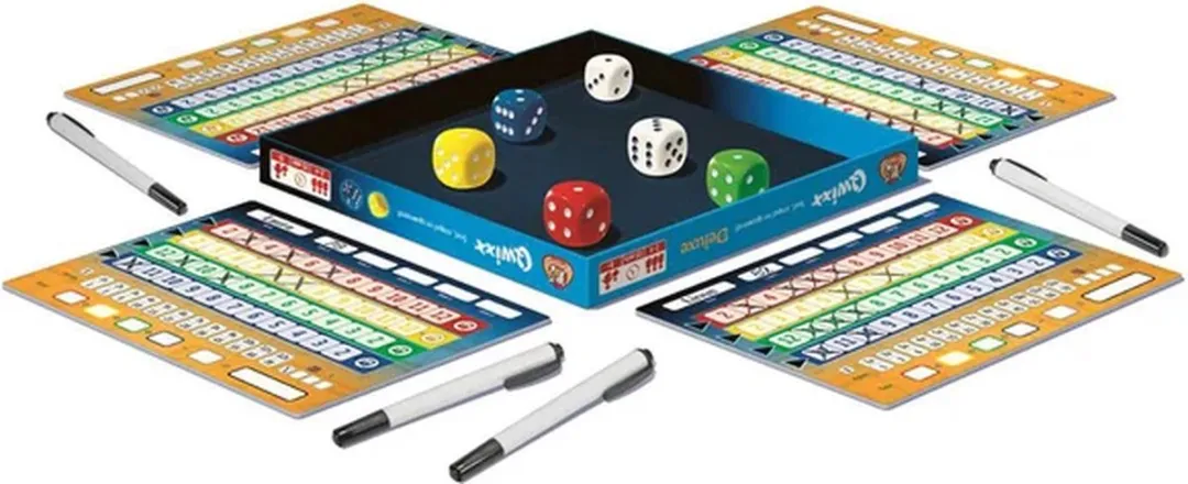 White Goblin Games Qwixx Deluxe Dobbelspel - 2-4 Spelers - MPN 272526