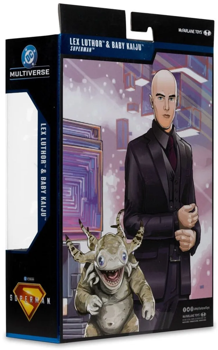 McFarlane Toys DC Multiverse Lex Luthor Deluxe Action Figure 18cm - MCF17453
