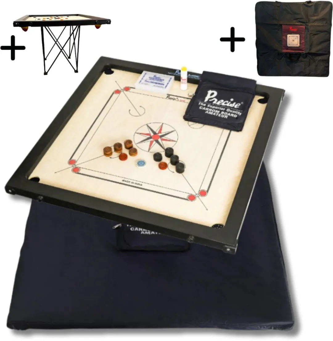 Ubergames Ama-8mm Carromspel 74x74cm