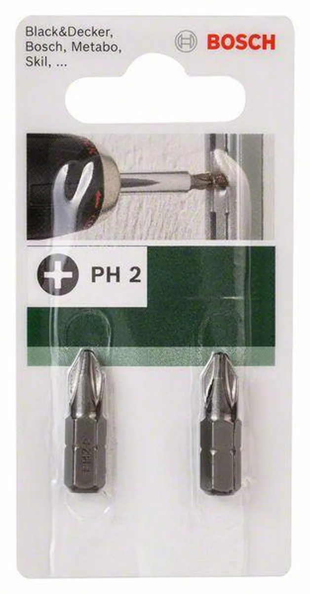Bosch PH2 Schroefbit Standard 25mm