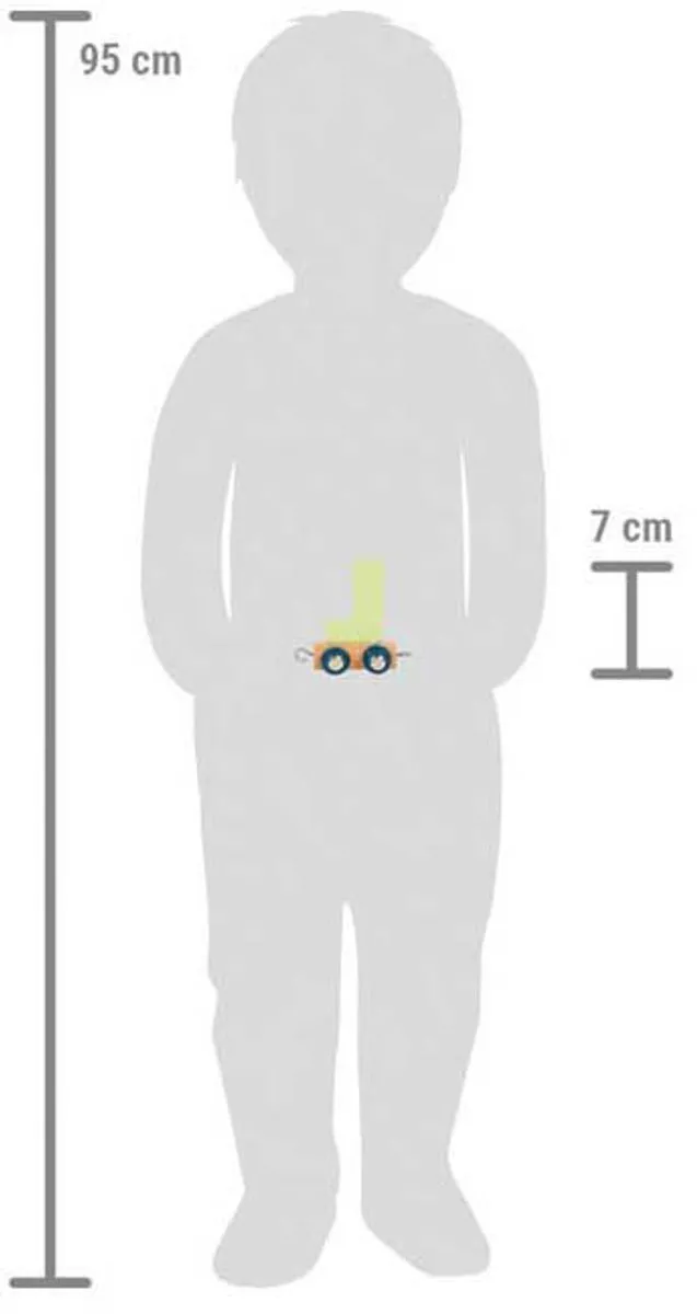 Small Foot Houten Lettertrein Polar J