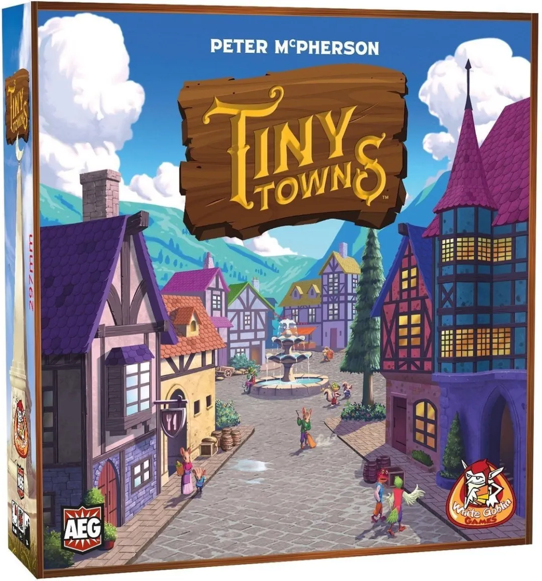 White Goblin Games Tiny Towns Familiespel WGG1955 - 1-6 Spelers