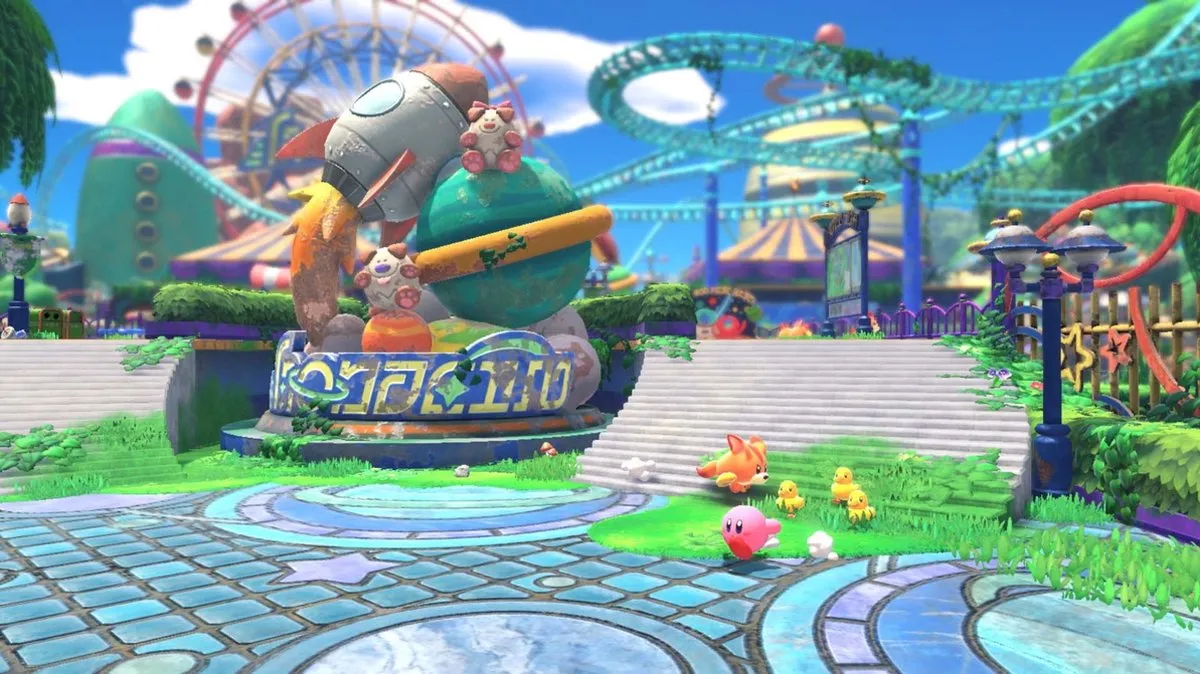 Nintendo Kirby en de Vergeten Wereld - Franse Editie