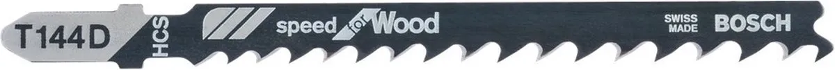 Bosch T 144 D Speed Decoupeerzaagblad - Hout/Aluminium - 25 Stuks - afbeelding 6 van 6
