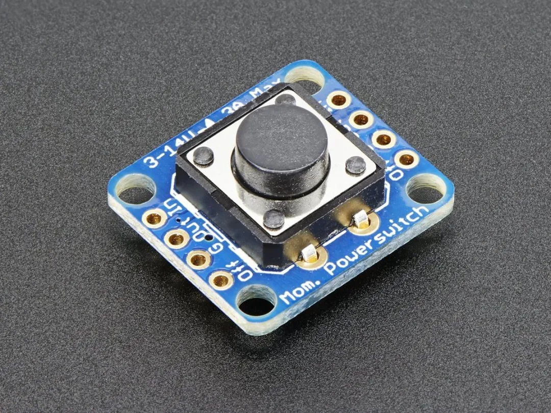 Adafruit Push-button Power Switch Breakout 1400 - Meerkleurig