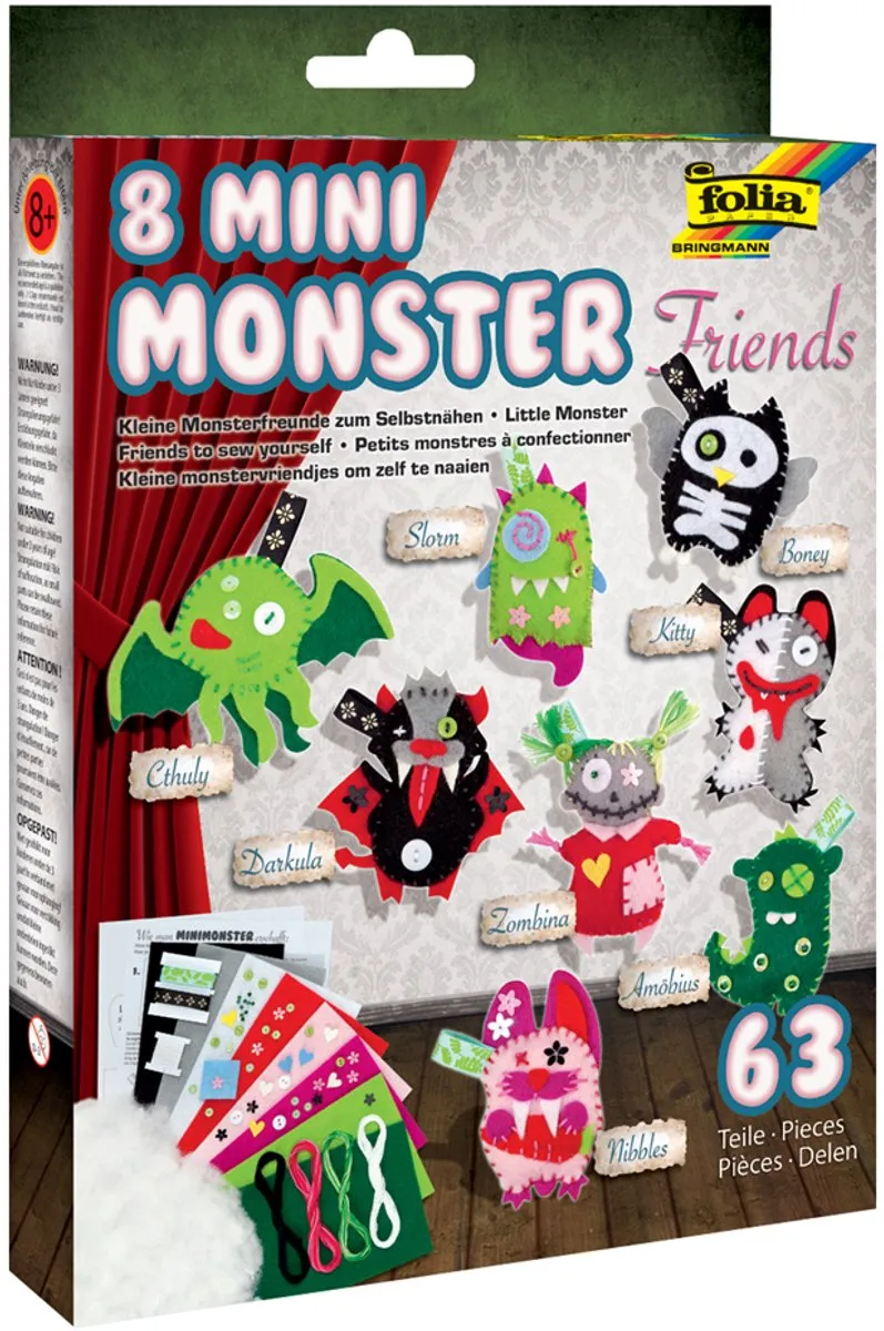 Folia Mini Monsters Set