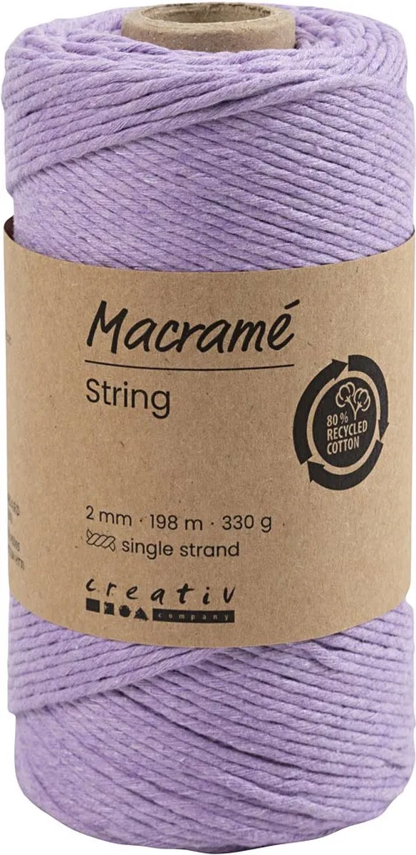 Creativ Company Macramé Koord 2mm