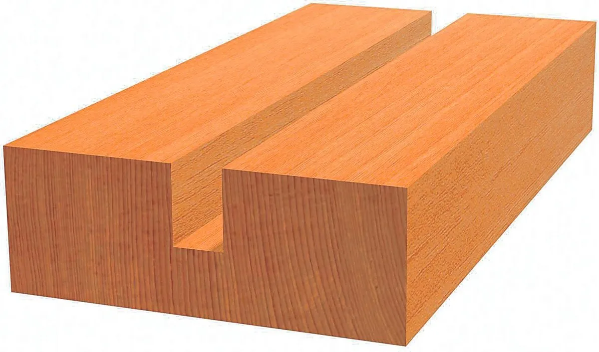 Bosch Vingerfrezen 12mm D1 40mm L81mm - Kunststof/Hout