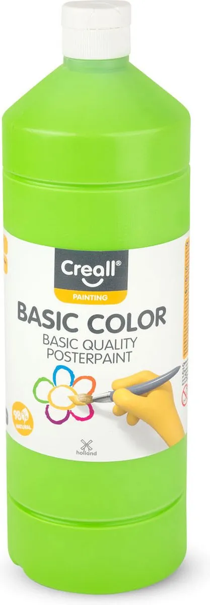 Creall Plakkaatverf Lichtgroen 1000ml