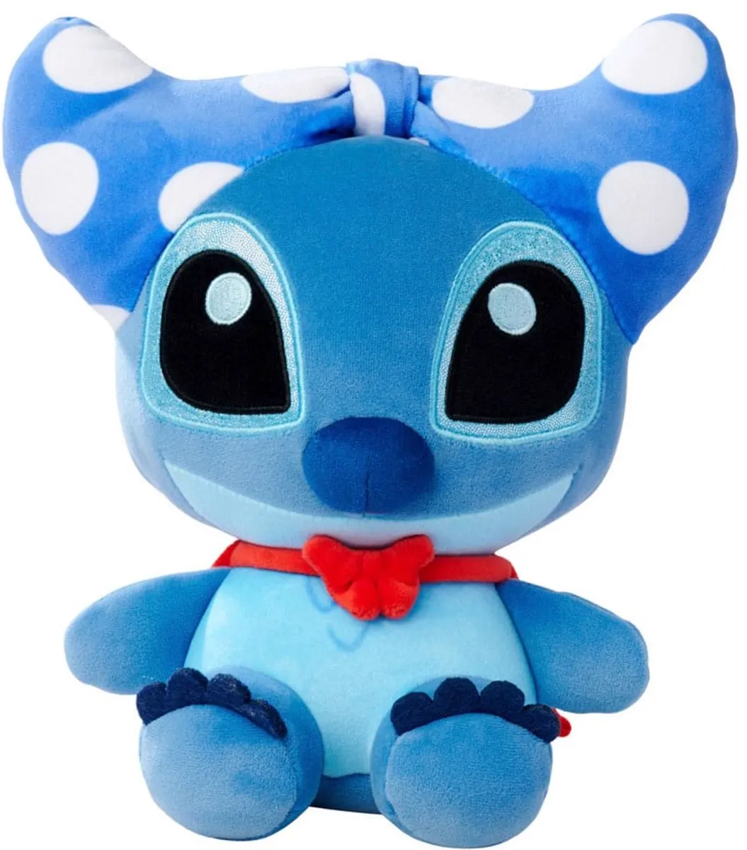 Disney Stitch & Angel Knuffel - Blauw Roze - 3 Stuks