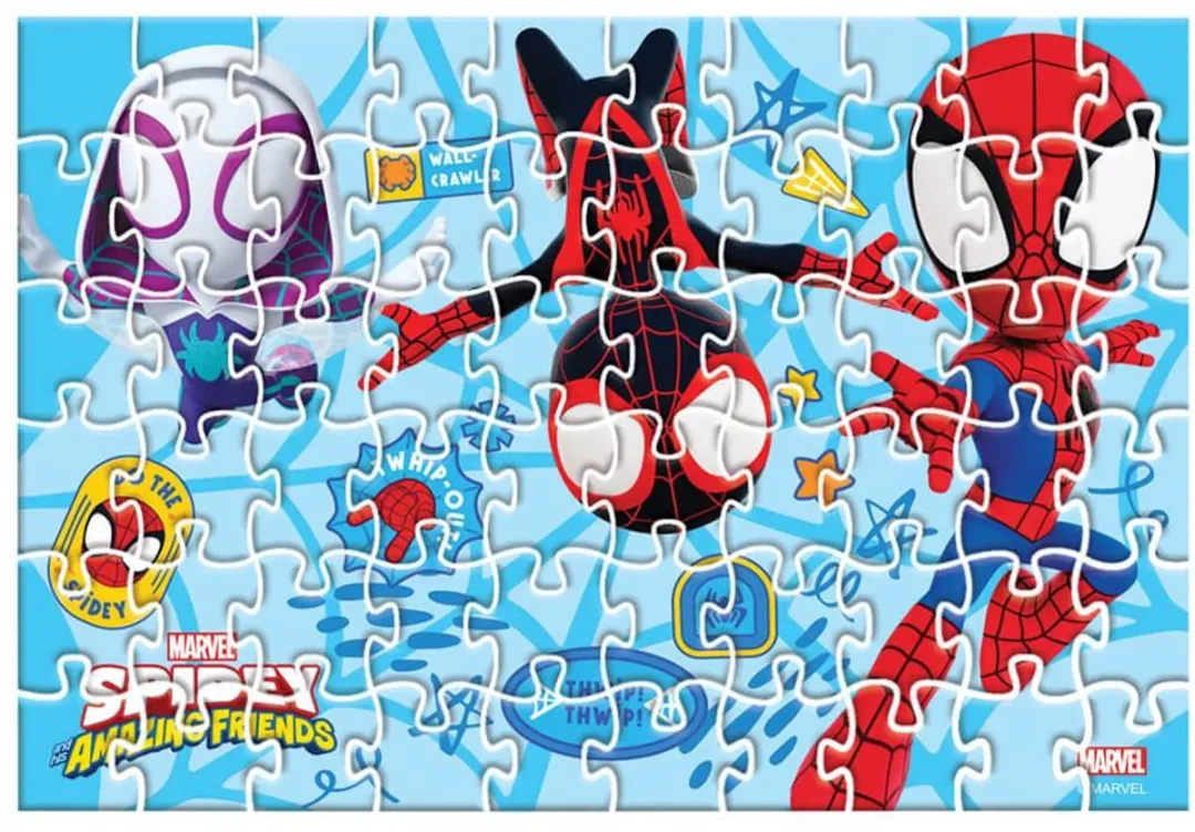 LUNA TOYS Spider-Man Puzzel 60 Stuks - Multi