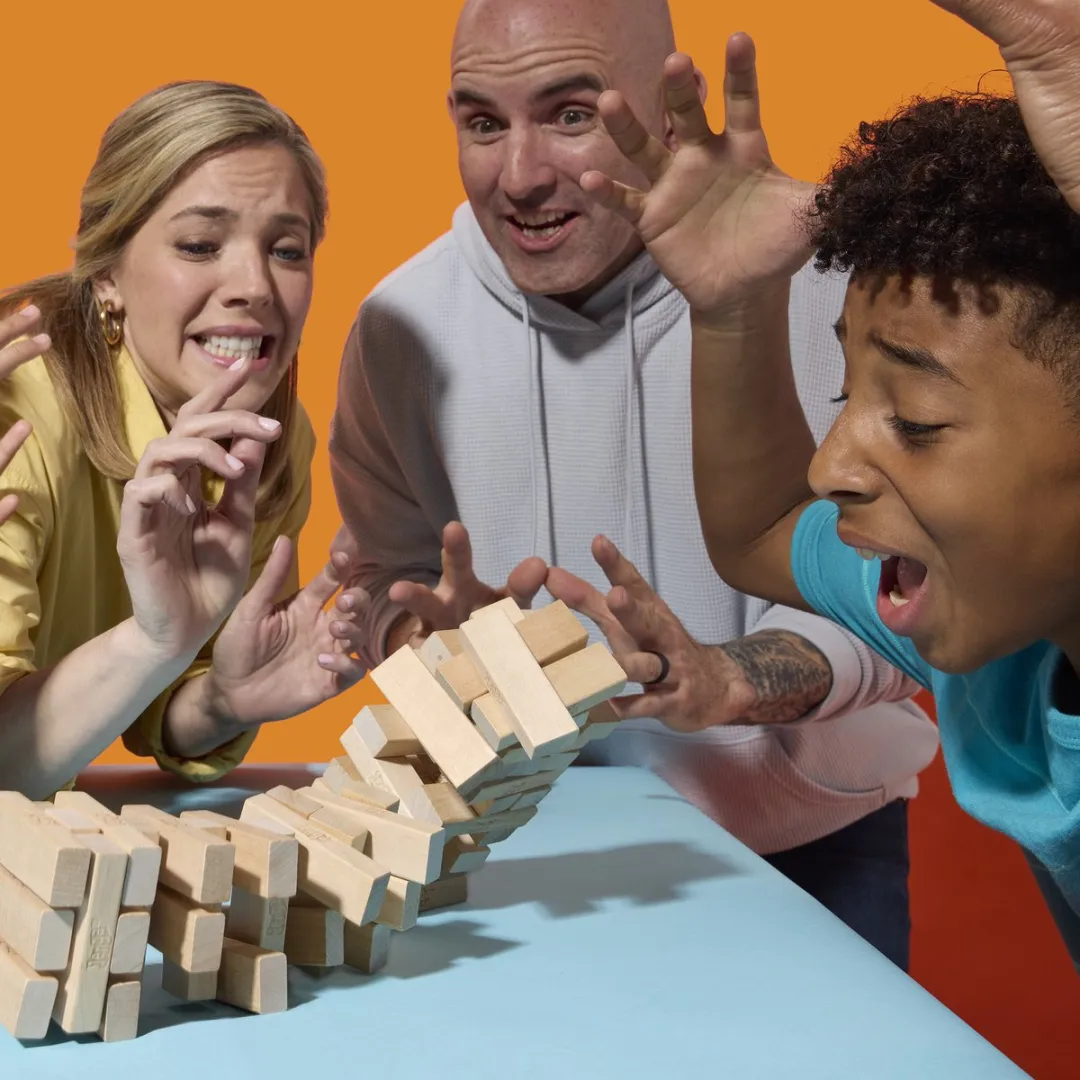 Hasbro Gaming Jenga Vernieuwde Editie G14995L0 - 54 Blokken - afbeelding 6 van 6