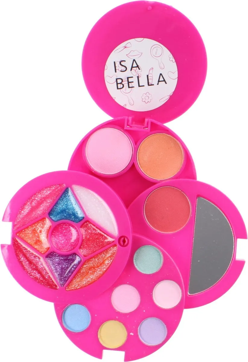 Johntoy Make-upset Isabella Meisjes 4-delig - Multicolor