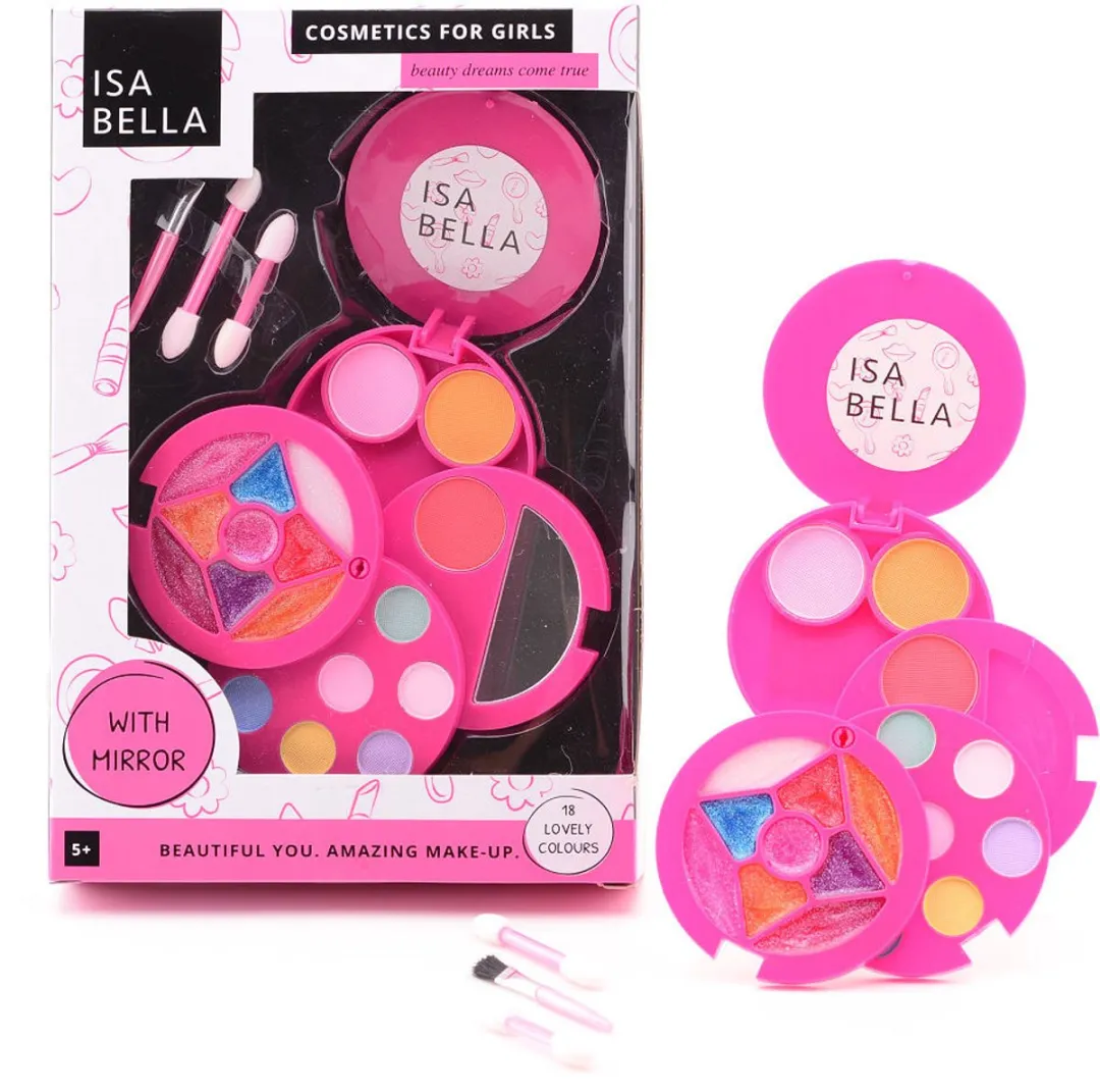Johntoy Make-upset Isabella Meisjes 4-delig - Multicolor