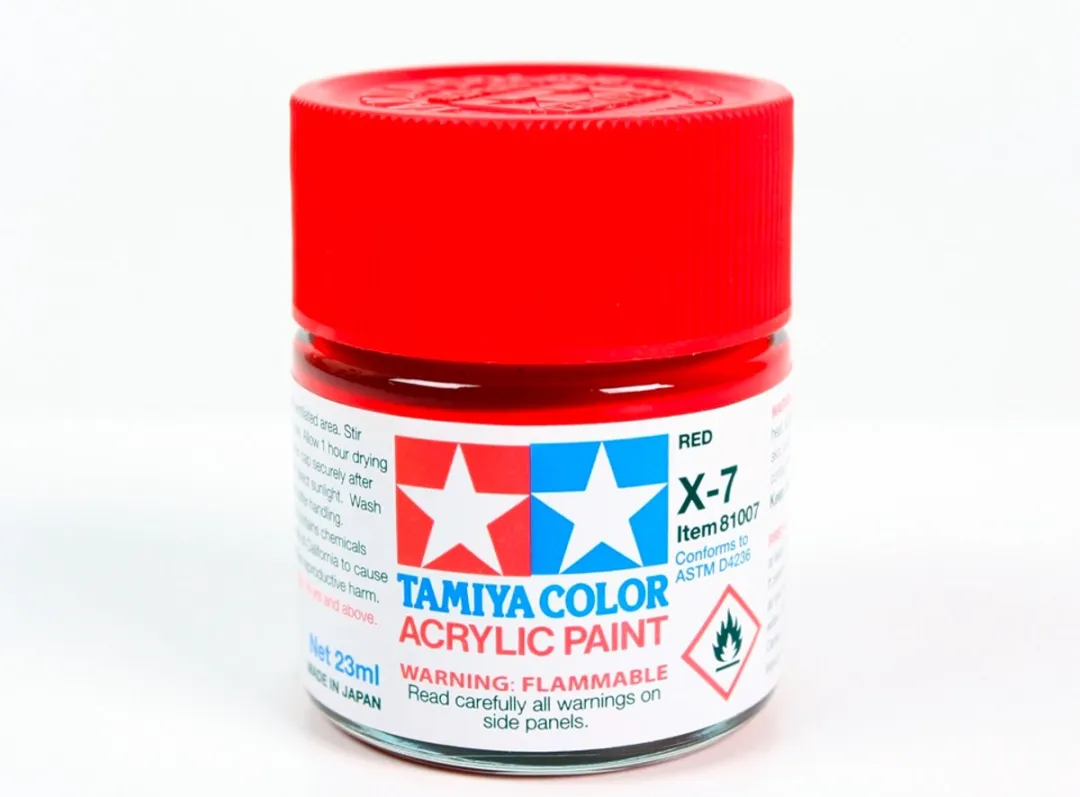 Tamiya X-7 Red Acrylverf 23ml