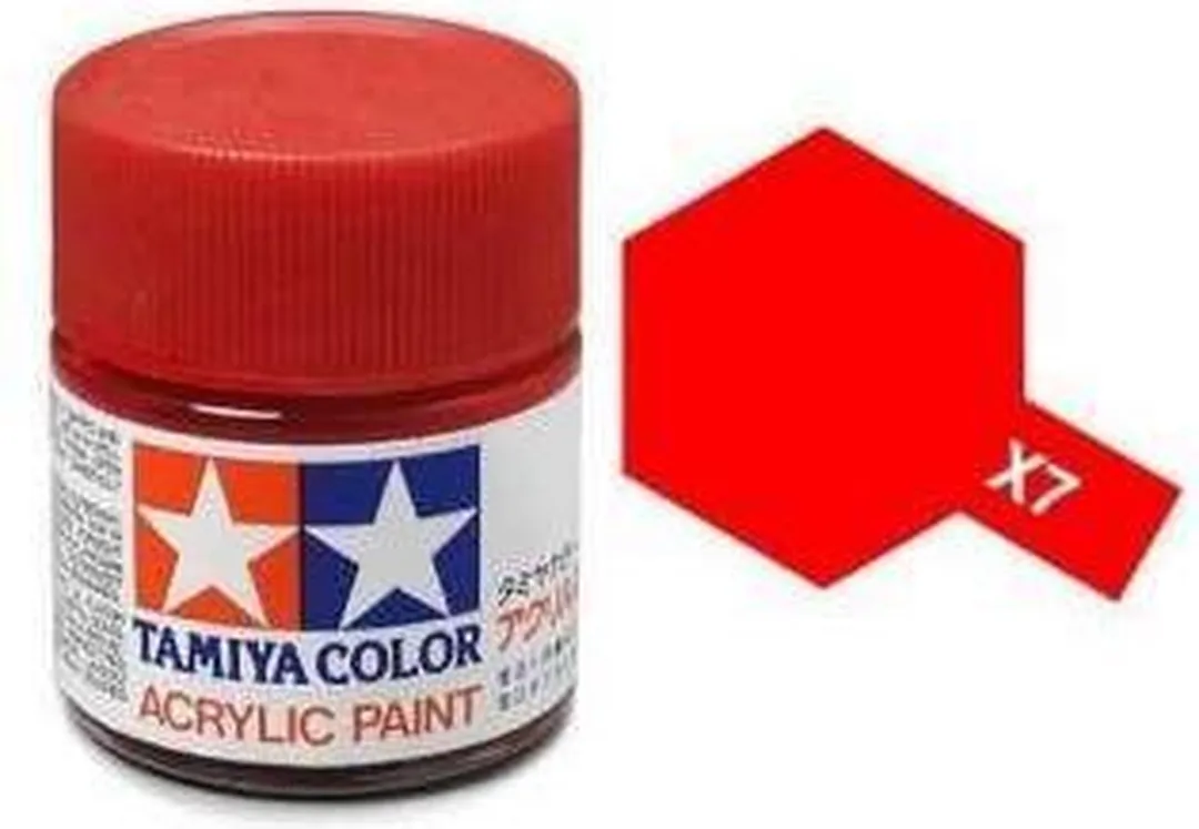 Tamiya X-7 Red Acrylverf 23ml