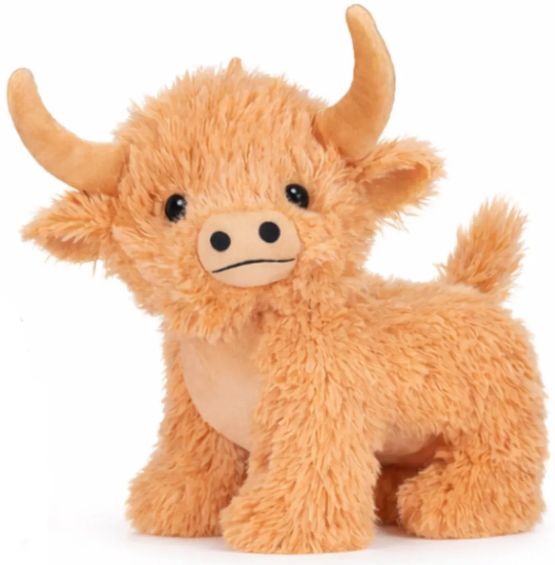 Topknuffels Schotse Hooglander Pluche Koe 25cm