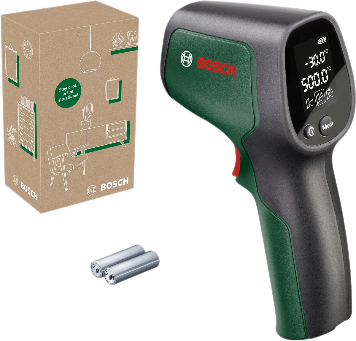 Bosch UniversalTemp Warmtemeter - Handheld - Groen