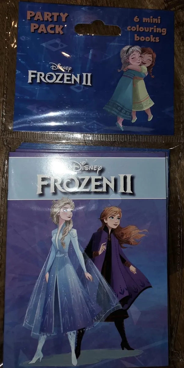 Disney Frozen Mini Kleurboekjes 6 Stuks