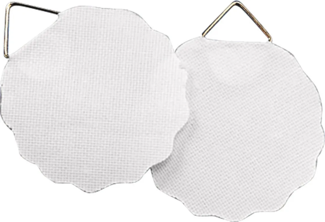 Rayher Zelfklevende Ophanghaakjes 15 Stuks - 4cm - Wit - 1kg