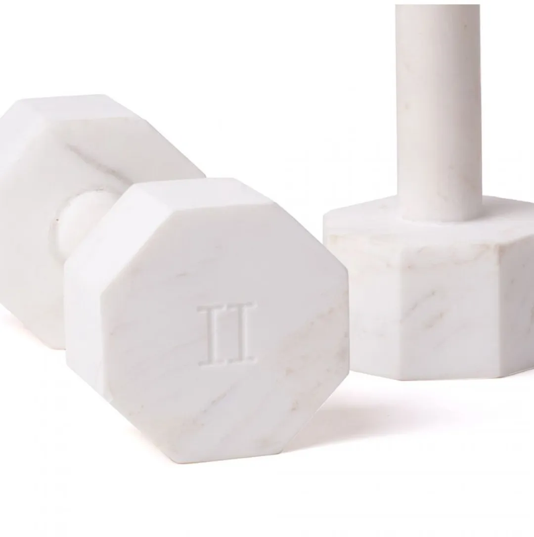 Seletti Set 2 Dumbbells 2kg - Wit