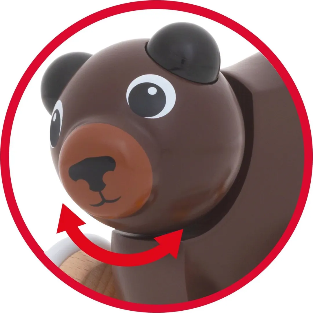 BRIO Duwbeer 30338 - Bruin