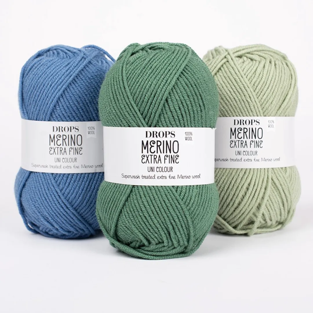 Drops Merino Extra Fine Mix Wol Garen - Ochtendmist