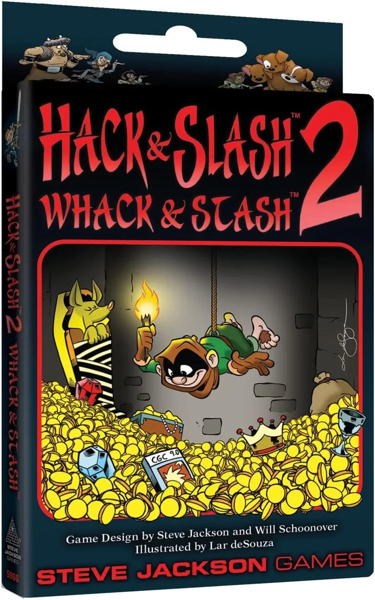 Steve Jackson Games Hack & Slash 2 Whack & Stash Uitbreiding 5966SJG