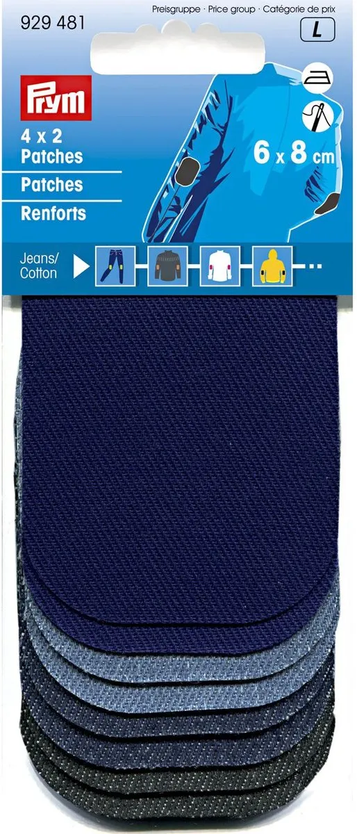 Prym Patches Mini Jeans - 6 Stuks - afbeelding 5 van 6