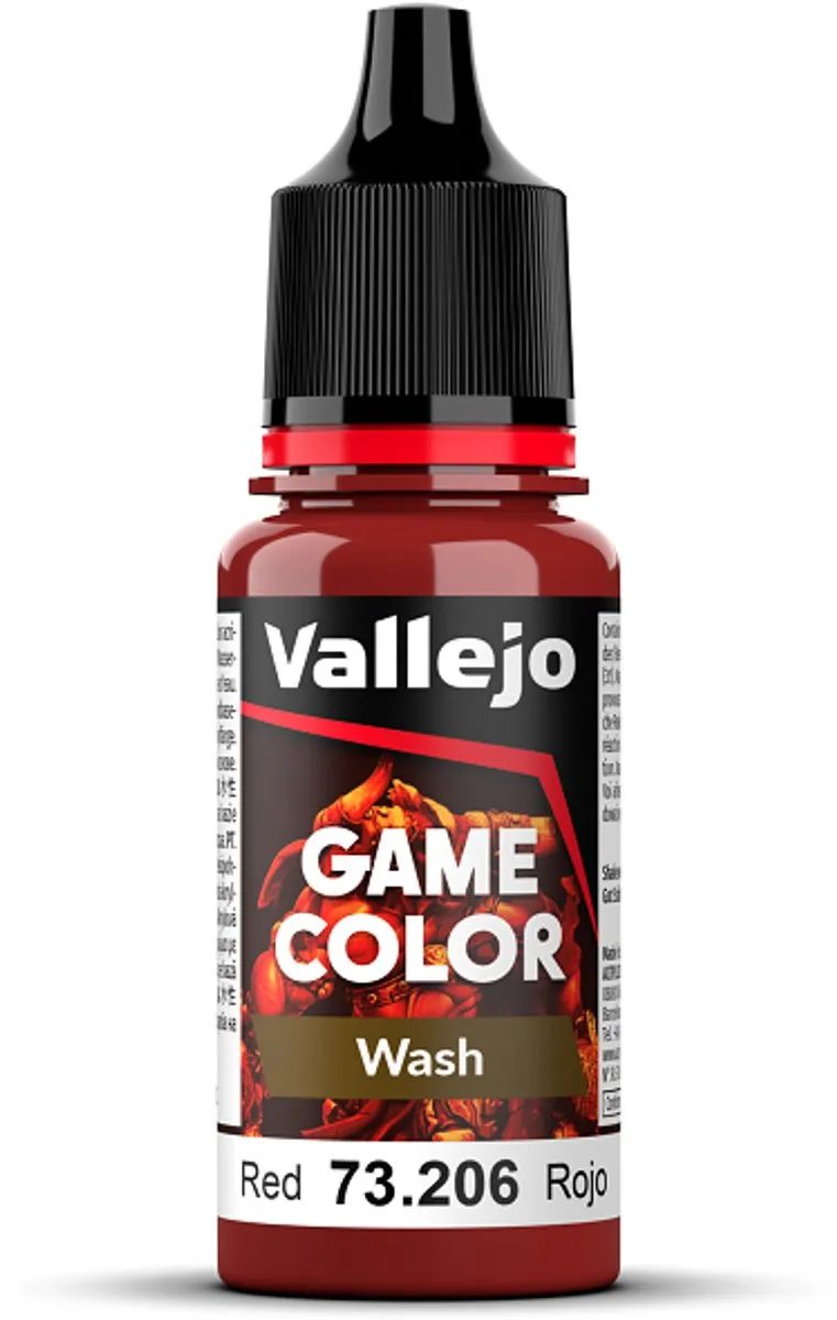 Vallejo Game Color Wash Rood 18ml