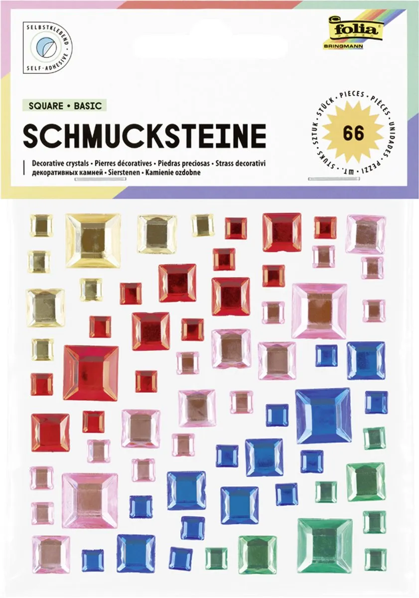 Folia Vierkante Iserende Sierstenen