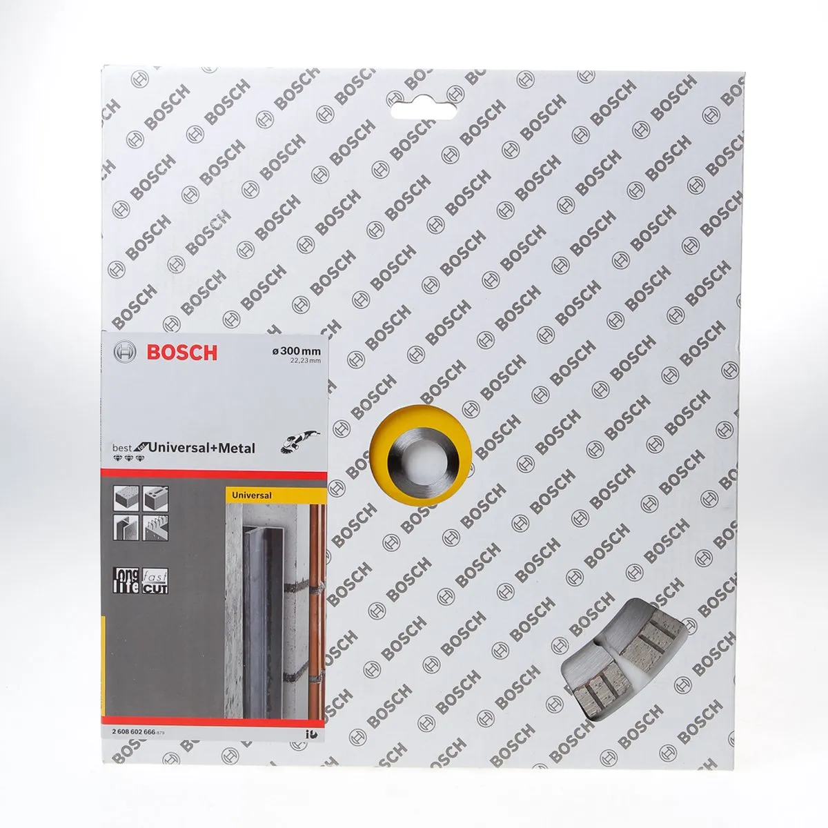 Bosch Diamantschijf Best Univer+Met 300/22,23 - Hout
