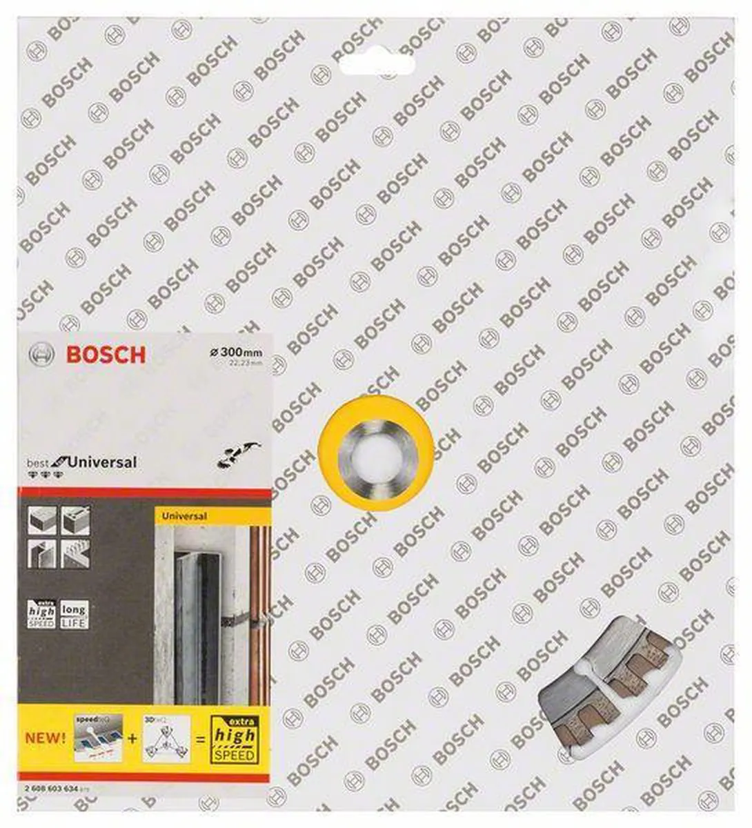 Bosch Diamantschijf Best Univer+Met 300/22,23 - Hout