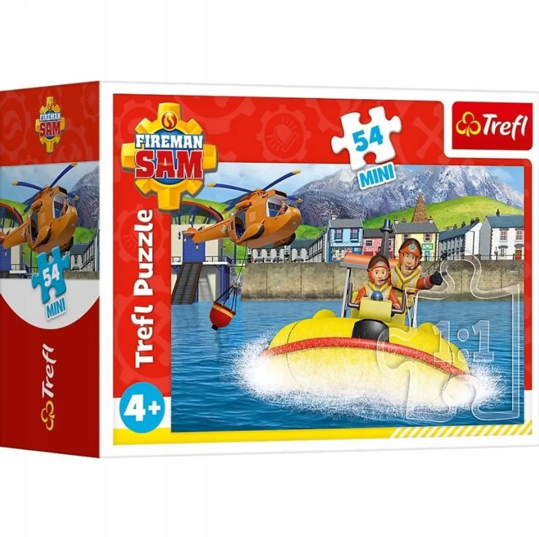 Trefl Brandweerman Sam Puzzel 54 Stuks
