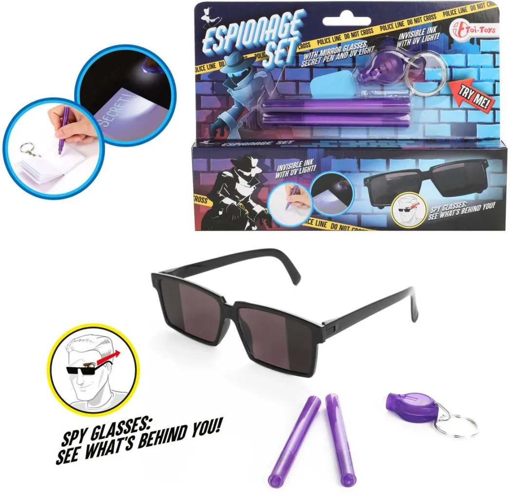 Toi-Toys Spionageset 35137A - 4 Spelers