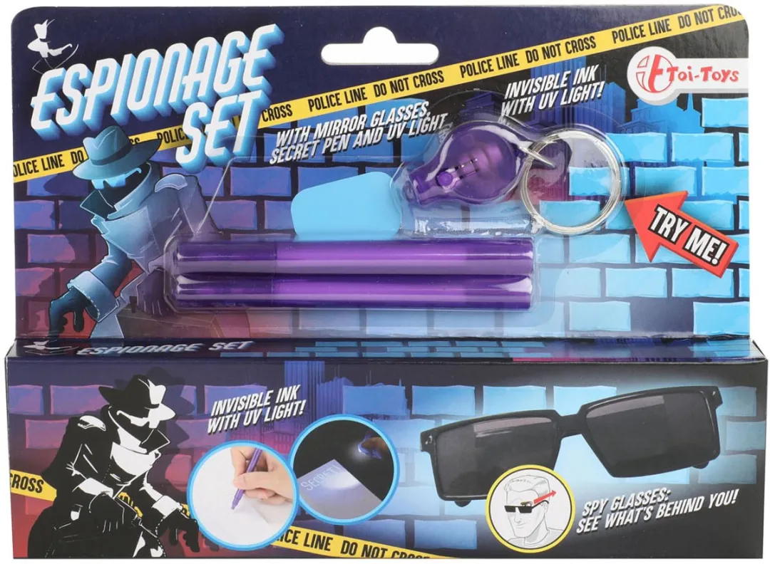 Toi-Toys Spionageset 35137A - 4 Spelers