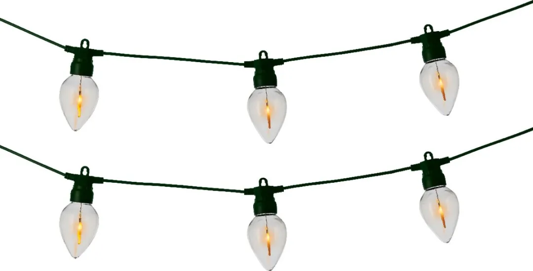 Lumineo Fireflame LED Partylight 350cm
