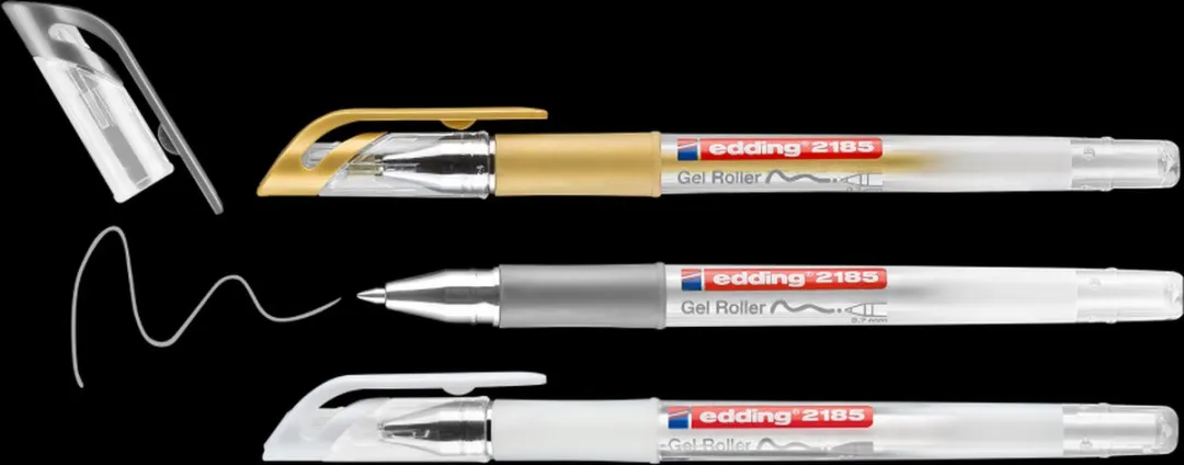 edding 2185 Gelroller Set - 3 Stuks - Multi