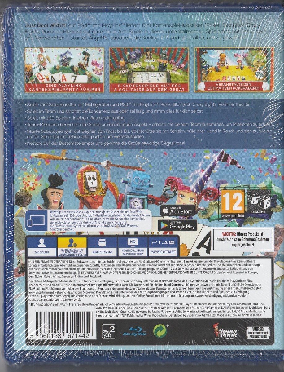 Just Deal with It!-Duits (PlayStation 4) Nieuw